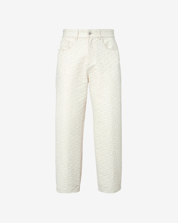 Gcds Monogram Ultrawide Trousers | Men Trousers Off White | GCDS